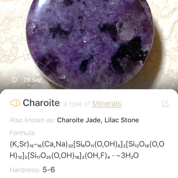 2/$20, Genuine Violet Charoite Celtic Trinity Sterling Silver Dangle Earrings - Picture 7 of 9